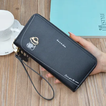 

New Fashion Women Wallets Long Style Multi-functional wallet Purse Fresh PU leather Female Clutch Card Holder