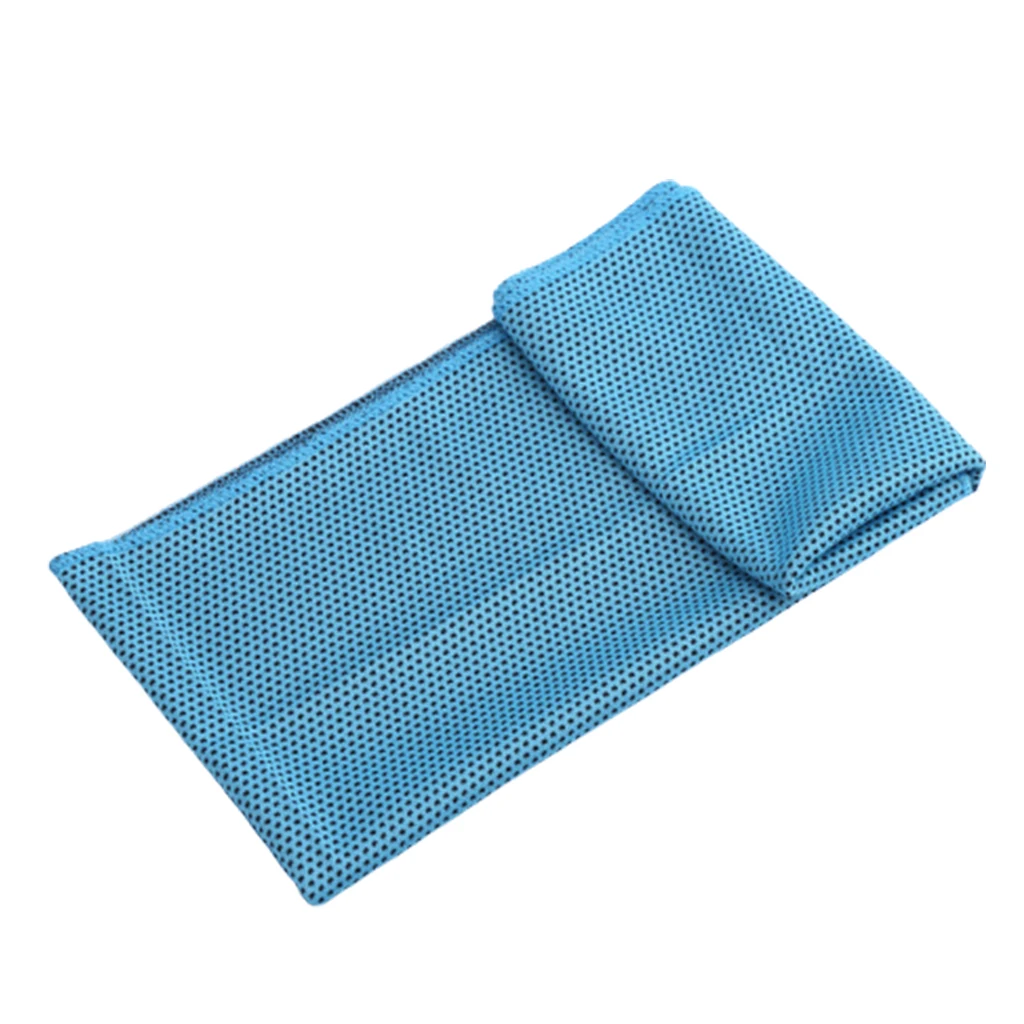 Cooling Towel Sports Ice Towels, Large Size 30cm x 90cm for Sports Pilates Travel Camping Cooling Neck Headband Bandana Scarf