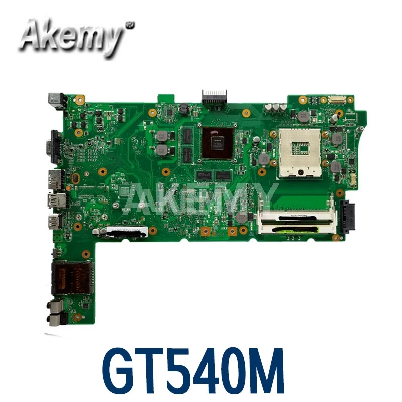Для ASUS N73S N73SV N73SM материнская плата для ноутбука GT540M видеокарта Mainboard|Материнские