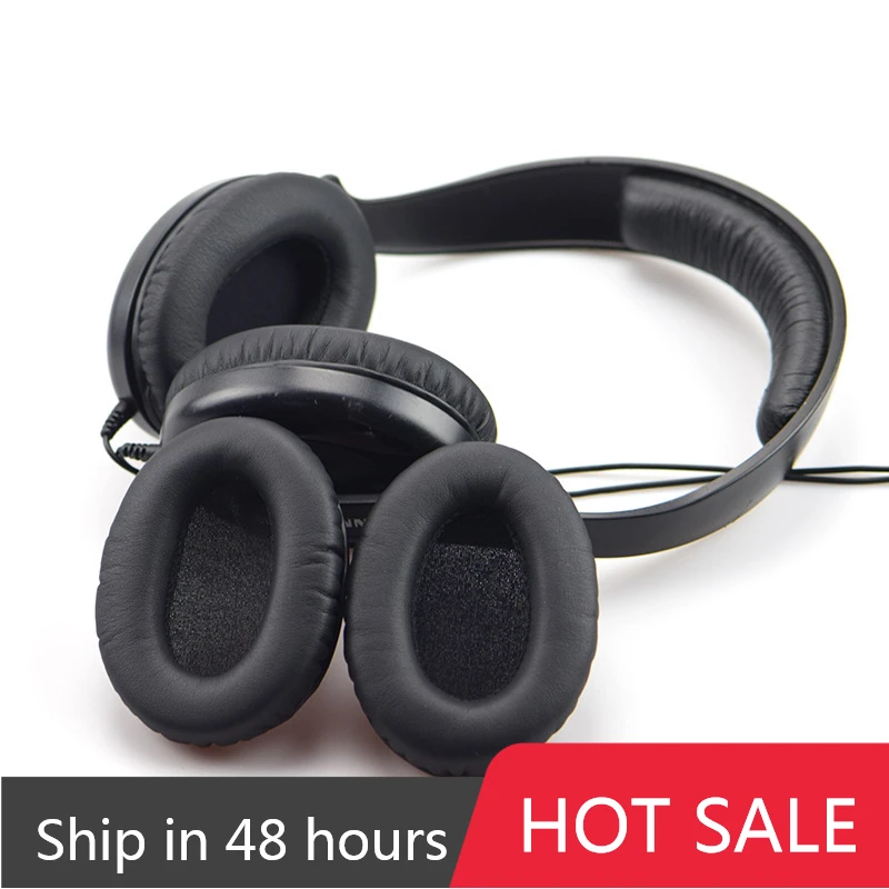 Сменные смятые поролоновые амбушюры для Sennheiser HD457 HD202 HD212 HD447 HD497 вкладыши