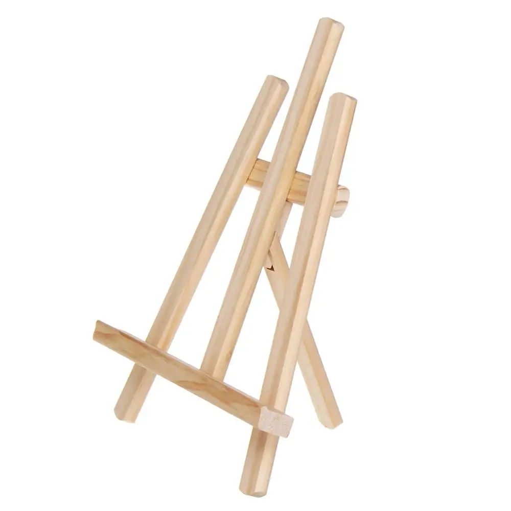 Wood Easel Table Number Canvas Holder Wedding Place Name Card Stand Rack