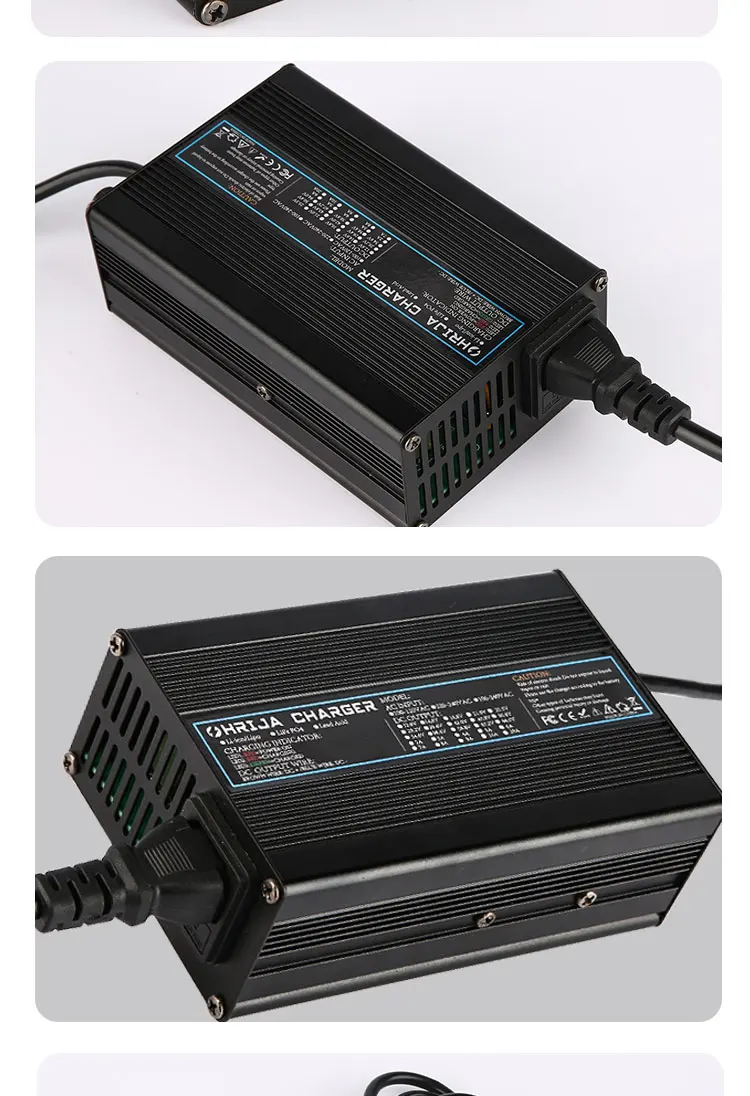 18.25V 5A Charger Smart Aluminum Case Is Suitable For 5S 16V  Outdoor  LiFePO4 Battery Electric Car Safe And Stable OHRIJA 240v lithium battery charger