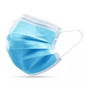 

3 Layer Filter Disposable Mask Anti Dust Mouth-muffle Face Mask Men Women Anti Fog Mouth Masks Breathable Mouth Cover 50Pcs 2020