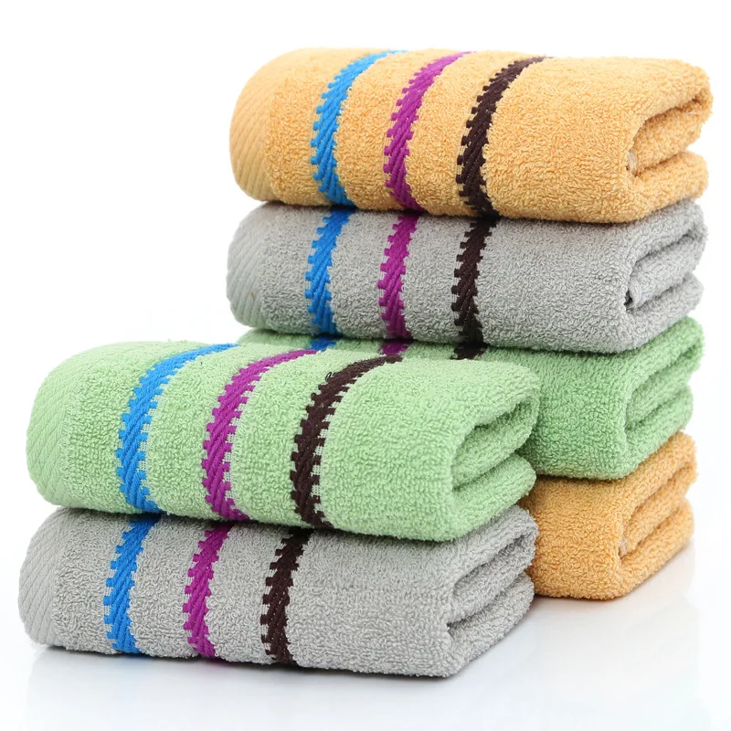 

Deep color cotton towel wash face towel adult towel soft absorbent yoga soccer home towel