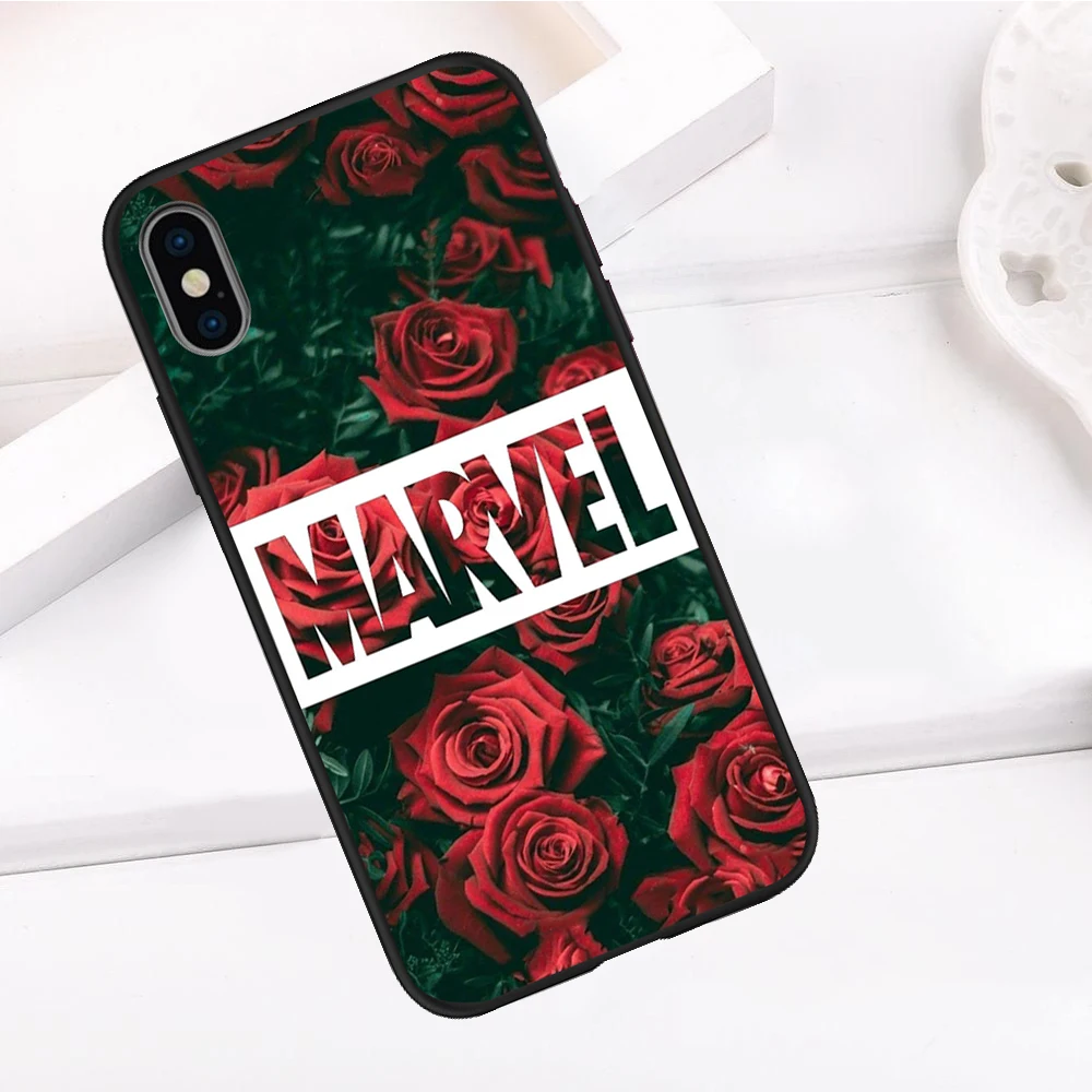 Marvel Мстители для iPhone X XR XS 11 Pro Max 5 5S SE 6 6S 7 8 Plus Oneplus 5T Pro 6T чехол для телефона чехол мягкий tpu - Цвет: H0640