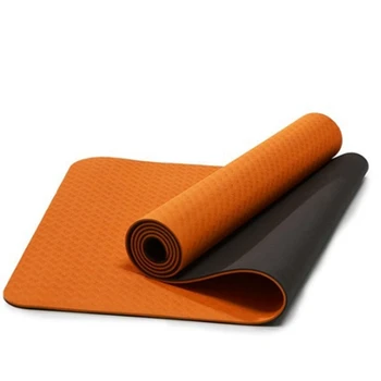 

Two-Color Non-Slip Yoga Mat Sports Mat 183X61cm Gym Home Fitness Tasteless Mat S