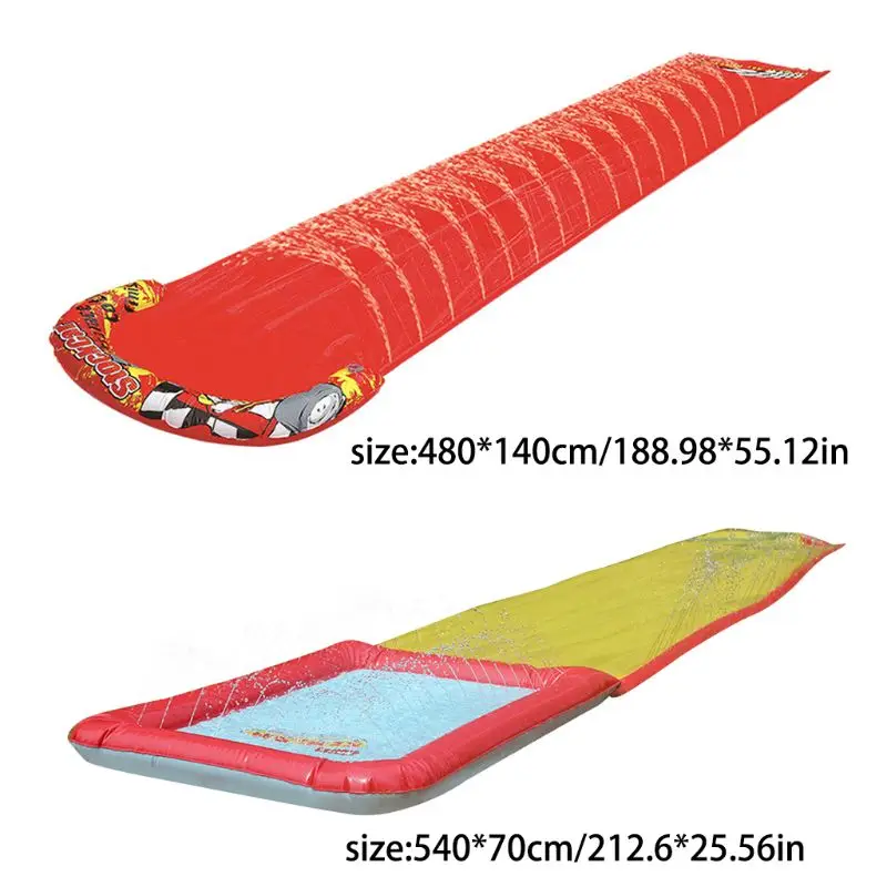 Giant Sprint Water Slide Fun Lawn Water Slides Pools for Kids Summer Toy