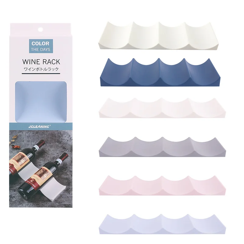 Винная стойка Штабелируемый Держатель для бутылок винных органайзер настольный