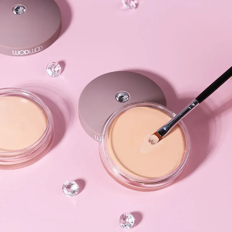 

Professional Cream Concealer 2 Colors Waterproof Full Cover tattoo Pores Oil-Control Foundation Base Cream Facial Concealer