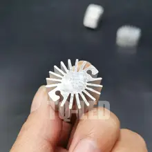 23 мм x 10 мм 1 Вт высокомощный светодиодный алюминиевый радиатор для светодиодных бусин 1 Вт