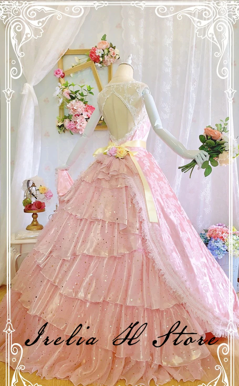 IDOLM@ STER Золушка девушки Sagisawa фумика Косплей Костюм Платье Женский индивидуальный заказ
