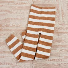 Высокая талия уход живот утолщение физиологические длинные пижамы брюки напрямую от производителя мягкие полосы теплые леггинсы