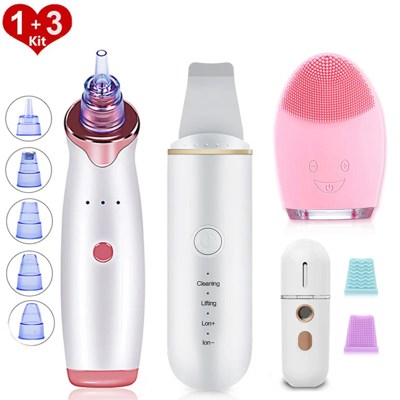 US $24.29 Blackhead Remover Vacuum Electric Pore Vacuum Cleaner Ance Remover Pimple Black Head Suction Skin Scrubber Deep Facial Cleansing