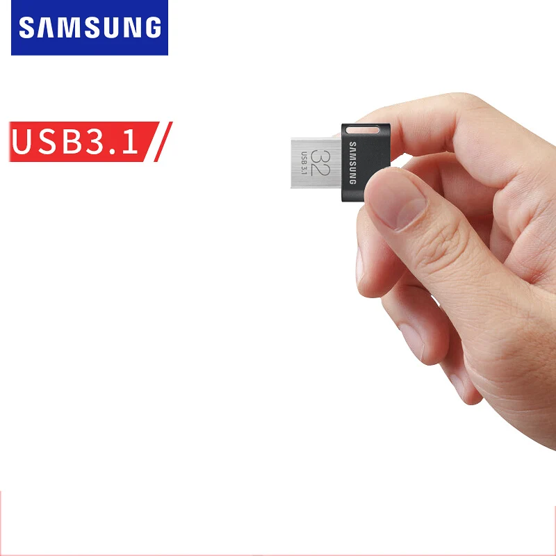 Мини USB флеш накопитель SAMSUNG 200 дюйма 32 ГБ 64 ГБ|USB флэш-накопители| |