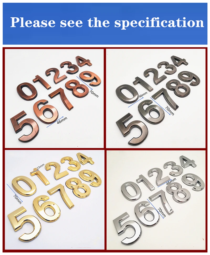 门牌数字M70V和M50V=详情4(1)