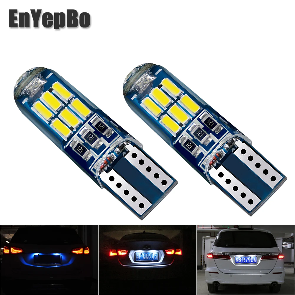 2 шт. автомобильная лампа T10 W5W для номерного знака Chevrolet CHEVY Cruze Malibu Epica Captiva Sail Spark Aveo