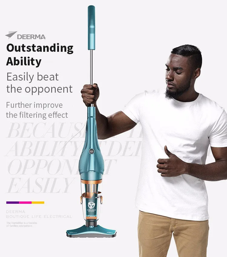 US $68.32 YOUPIN Deerma DX900 Upright Vacuum Cleaner Portable Handheld Household Cleaner Low Noise Dust Collector Strong Suction