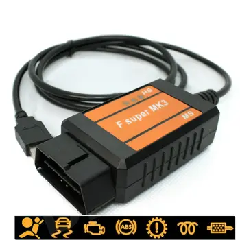 

F interface SUPER 2 Scanner USB SCAN TOOL fits Ford Focus Fiesta KA Mondeo OBD