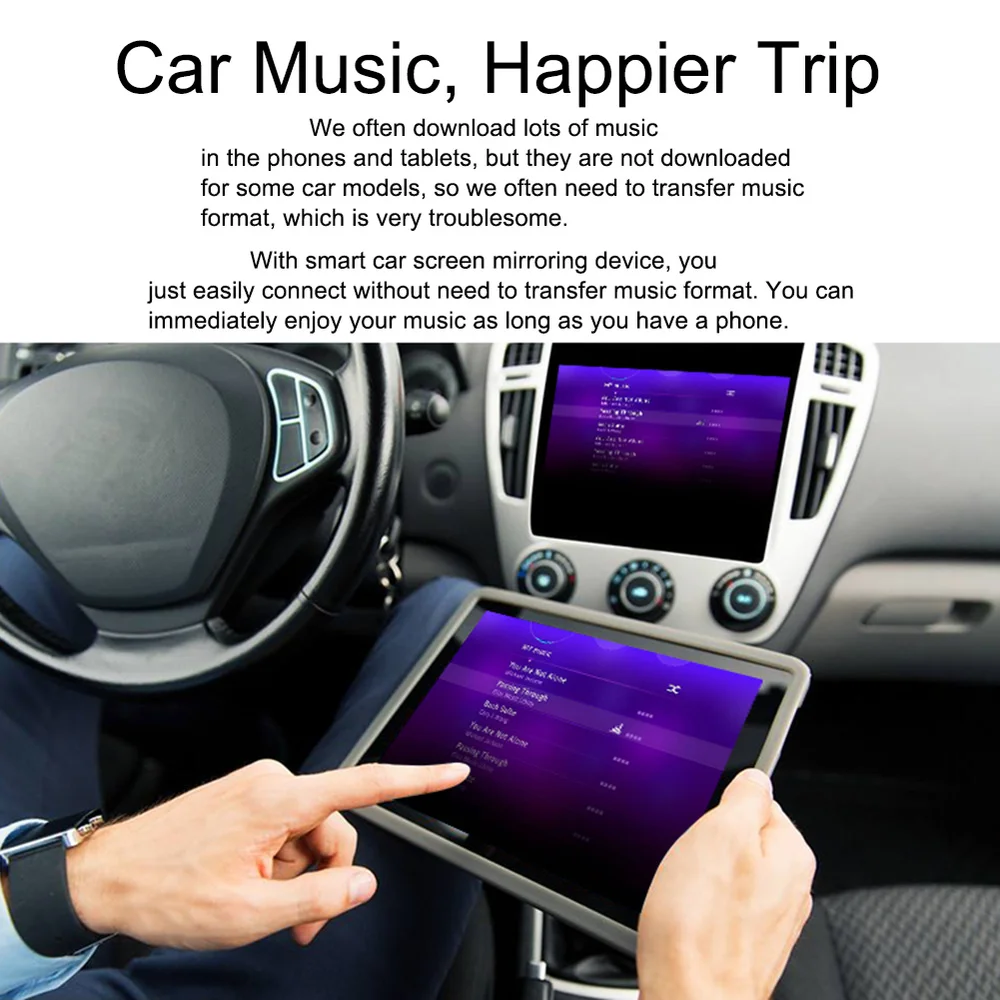 MiraScreen TV Stick HDMI car anycast Miracast DLNA Airplay WiFi Display Receiver Dongle Support Win