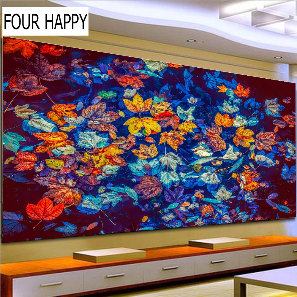 5D DIY Алмазная картина Полный Круглый настенный Художественный набор для