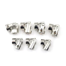 Metal Cardan Joint Gimbal Couplings Universal Joint for 4*3mm 4*4mm 5*4mm 5*5mm 5*6 6*6mm RC Boat Parts Accessarie tanie tanio CN (pochodzenie) 12 + y Szlifowana Biegów 9mm 11mm NONE Wartość 2 RC Universal Joint boAts