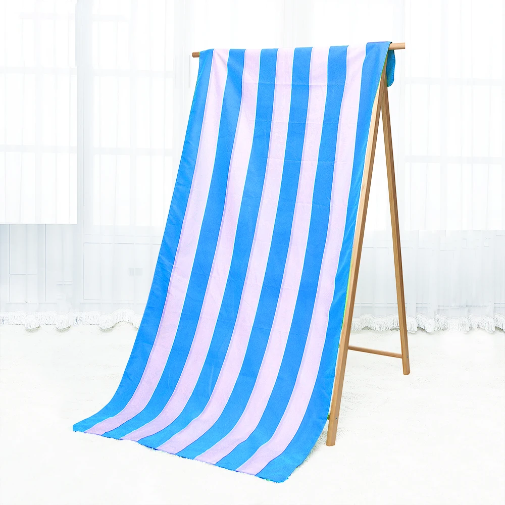 Zipsoft Microfiber Beach Towel Large Size Traveling Quick Dry Sports Printed Swimming Bath Camping Flowers Gift