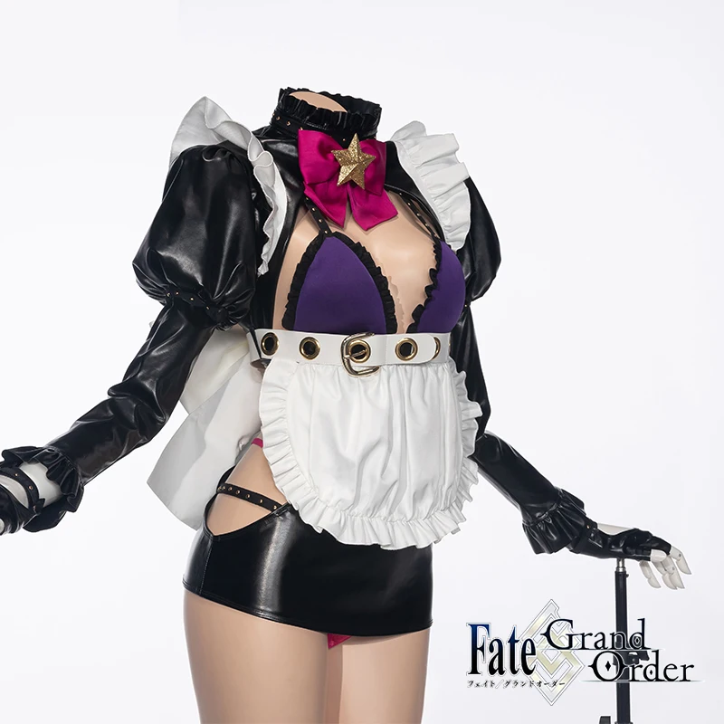 Fate/Grand Order FGO BB горничная платье Лолита форма Косплей Костюм Хэллоуин костюм для
