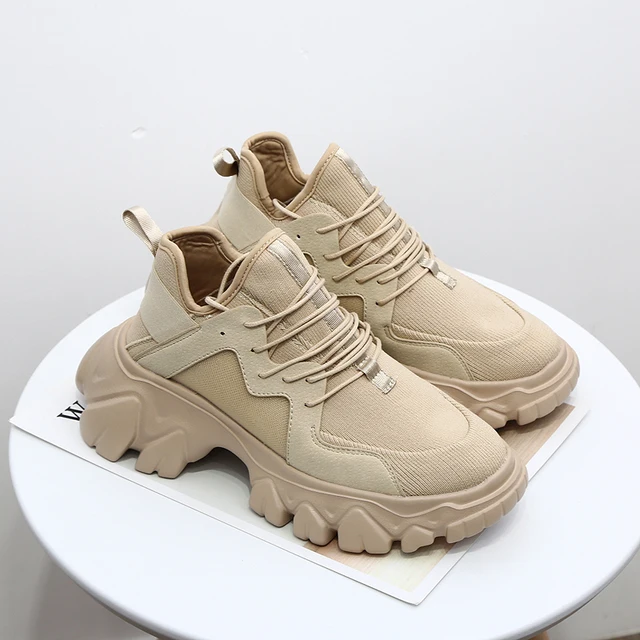 US $46.22 Celebrity sneakers Women 2019 Spring Fashion Breathable Casual Cozy Flat Shoes platform Shoes Outdo