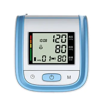 

2019 Health Care Upper Arm Wrist Electronic Digital Blood Pressure Monitor Sphygmomanometer Heat Rate Monitor Meter