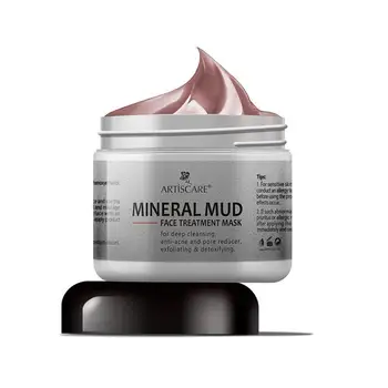 

Mineral Mud Face Mask Deep Cleaning Blackhead Remove Moisturizing Facial Mask Whitening Acne Treatment Face Skin Care 60g
