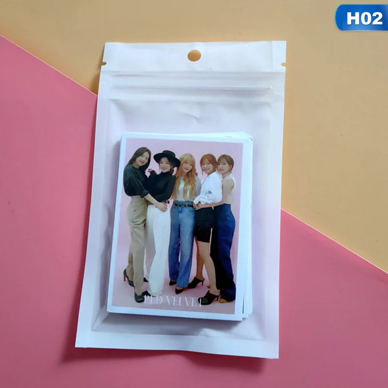 Альбом для девочек KPOP красного цвета 16 шт./компл. фотооткрытка из ПВХ Самодельные