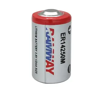 

10PCS Lithium battery ER14250M 3.6v800MAH power type PLC device 1 / 2AA ER14250