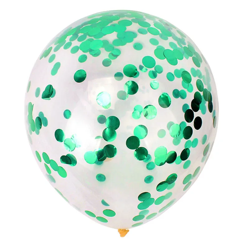 green 20 шт. прозрачные воздушные шары Золотая Звезда конфетти из фольги прозрачные воздушные шары с днем рождения украшения детский душ свадьба - Color: green