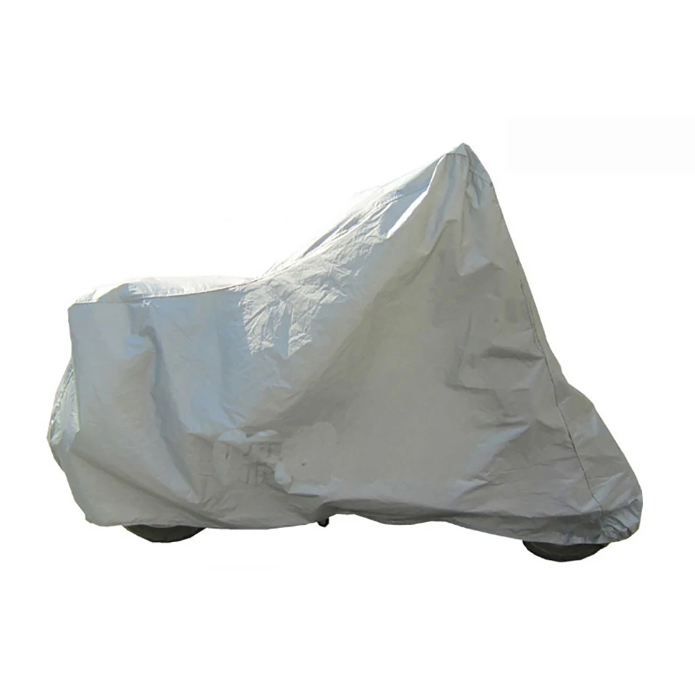 

1Pc Anti-UV Dust Proof Cover Motor Bike Rain Coat Durable PEVA Fabric Waterproof Outdoor Motorcycle Suitable For All Moto