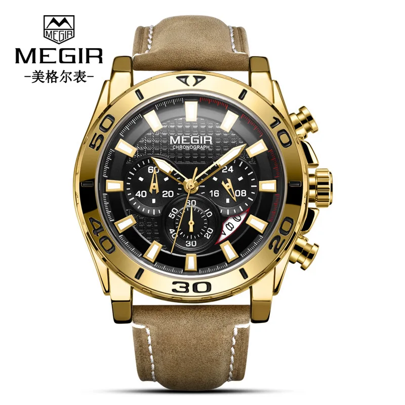 

[New Style Natural Detox Gainer Sports Trend Multi-functional True Eye Quartz Men's Watch] Model: 2094G.