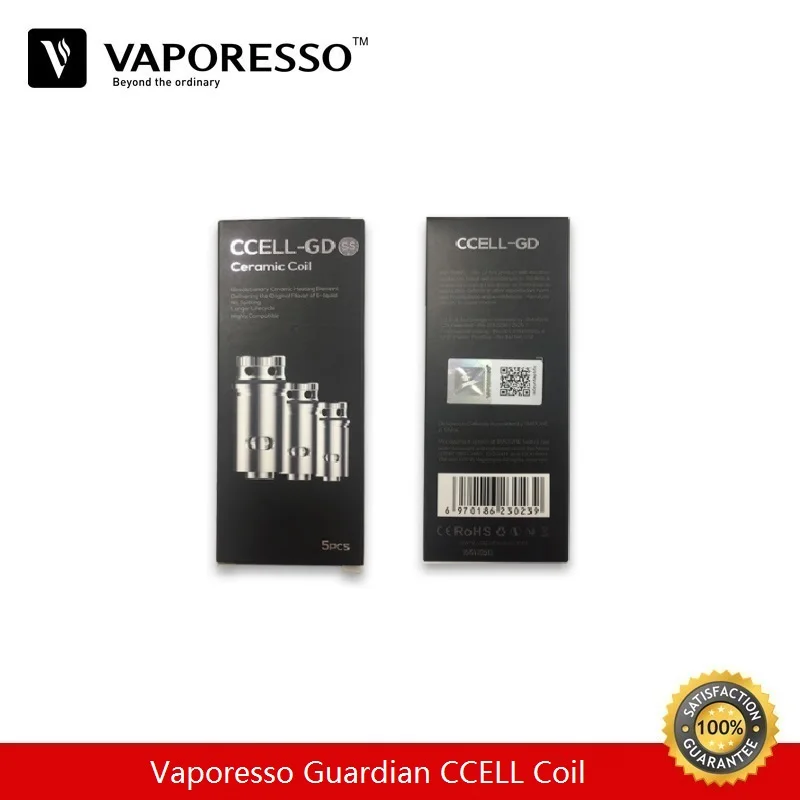 Vaporesso CCell керамическая катушка Vape 0.6ohm 0.5ohm GD головное ядро для бака Guardian испаритель мишени мини распылитель 5 шт./лот