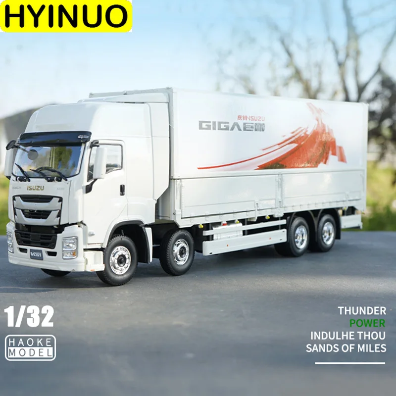 1/32 ISUZ GIGA Ван модель моделирования литье под давлением металлический грузовик
