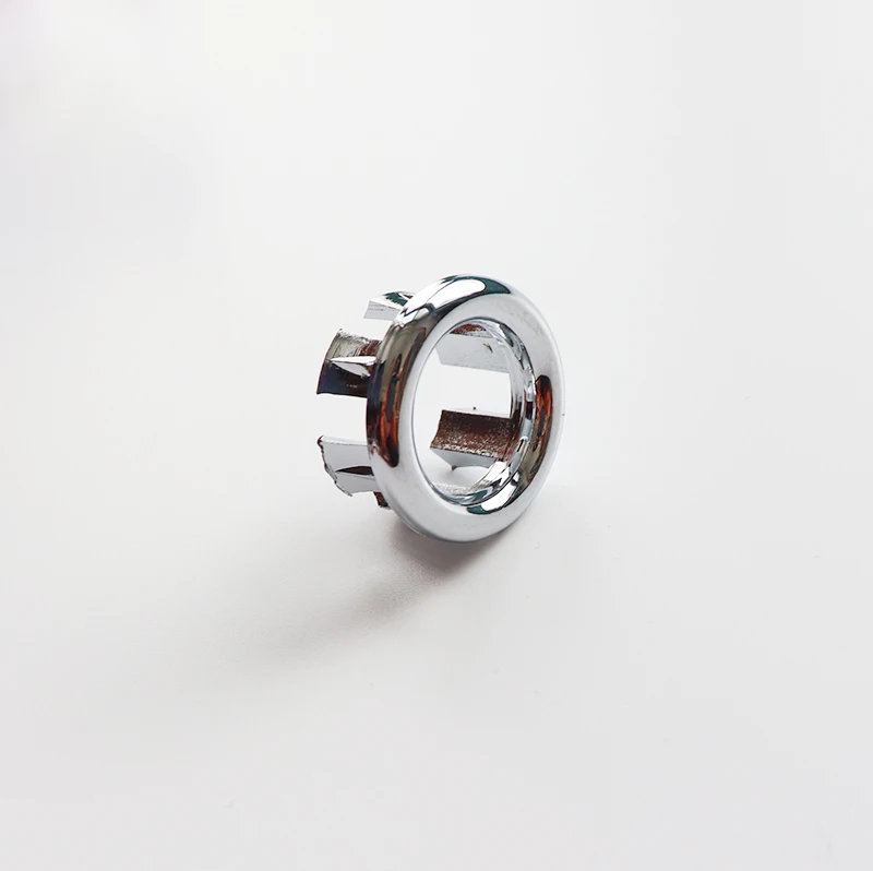 Sink Hole Round Overflow Cover Ceramic Basin Bathroom Replacement Overflow Ring Drain Cap 3pcs Kitchen Hotels Shower Accessories sink hole cover