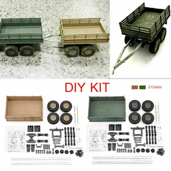 

4X4 Trailer RC Car DIY Modify Kids Gift Replacement Truck Parts Repair Spare Hobby Accessories Kit For WPL