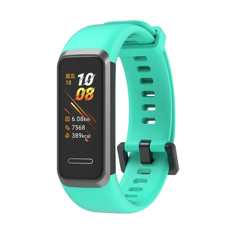 Mini Green Замена спортивный браслет часы ремешок силиконовый для huawei группа 4 часы ремень - Цвет ремешка: Mini Green