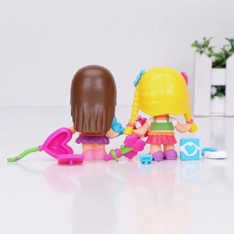 7 см мини прекрасный Boneca Pinypon куклы игрушки ПВХ Фигурки Модная Кукла для девочек игрушки