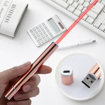 

JSHEFI Green、red laser pen USB Rechargeable aser flashlight teaching instruction laser pointer engineering construction instruction pen