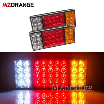 

MIZIAUTO Clearance Light 1PCS 36 LED Universal Truck Tail light For all cars Rear Tail Stop Brake Reverse Turn Signal Light