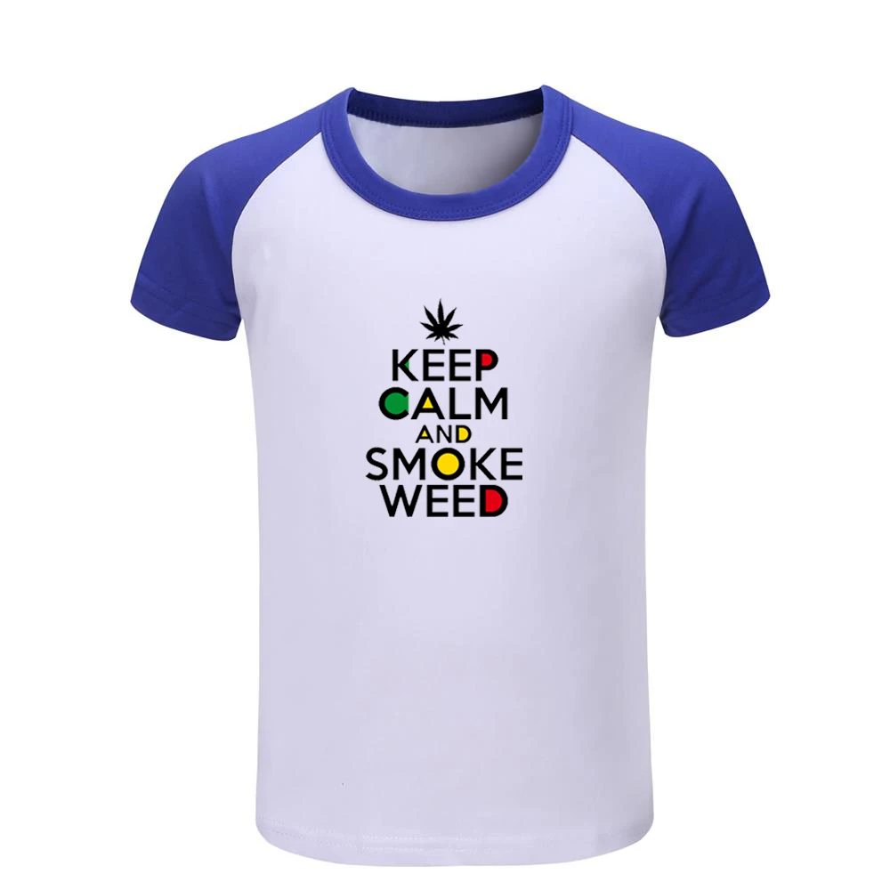 Zzz/Детские футболки с рисунком «Keep Calm And Love Me Sleep» Детские футболки с рисунком Рождественский подарок с короткими рукавами для мальчиков и девочек - Цвет: JeKCBL094D