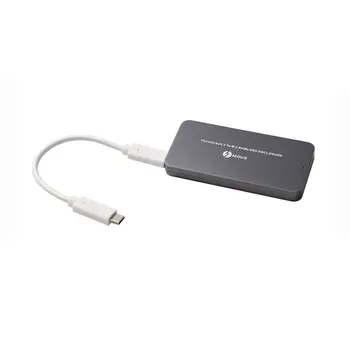 

Thunderbolt3 40Gbps SSD Box PCI-E NVME M.2 SSD Enclosure Case Type-C Aluminium Thunderbolt 3 40G C to C Cable for Laptop Desktop