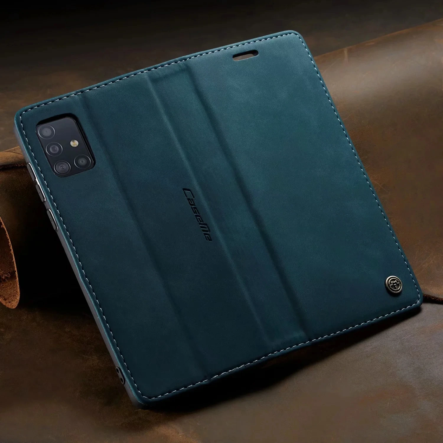 Leather Phone Case A52 Flip Leather Case for Samsung A51 A21S A31 A41 A72 A71 A32 A50 A70 A30 A20 A10 S21 S20 Ultra FE S10 S9 S8 Plus