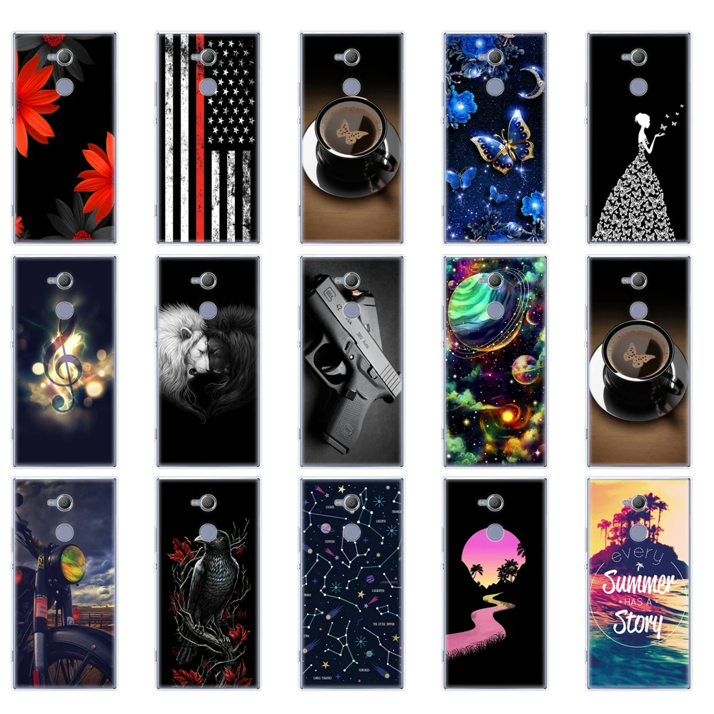 Силиконовый чехол для Sony Xperia XA1/XA2 /L1/L2 Мягкий противоударный XA1 ULTRA/XA2 ULTRA/XA1
