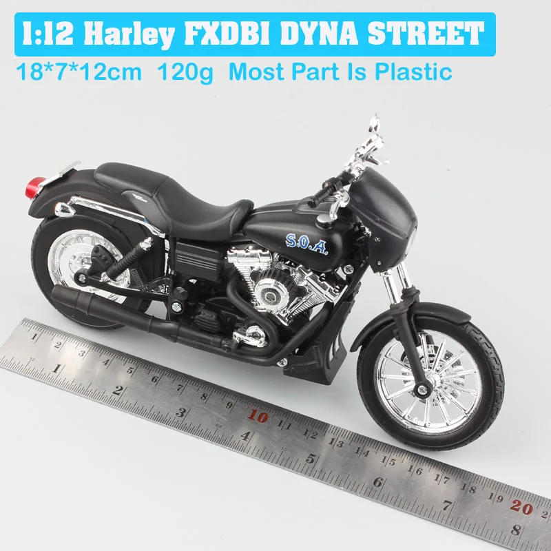 1:12 весы классические SOA 2006 FXDBI Dyna Street Bob низкая rider литья под давлением Модель "улица" moto rcycle moto игрушка анархии велосипед сувенирный подарок