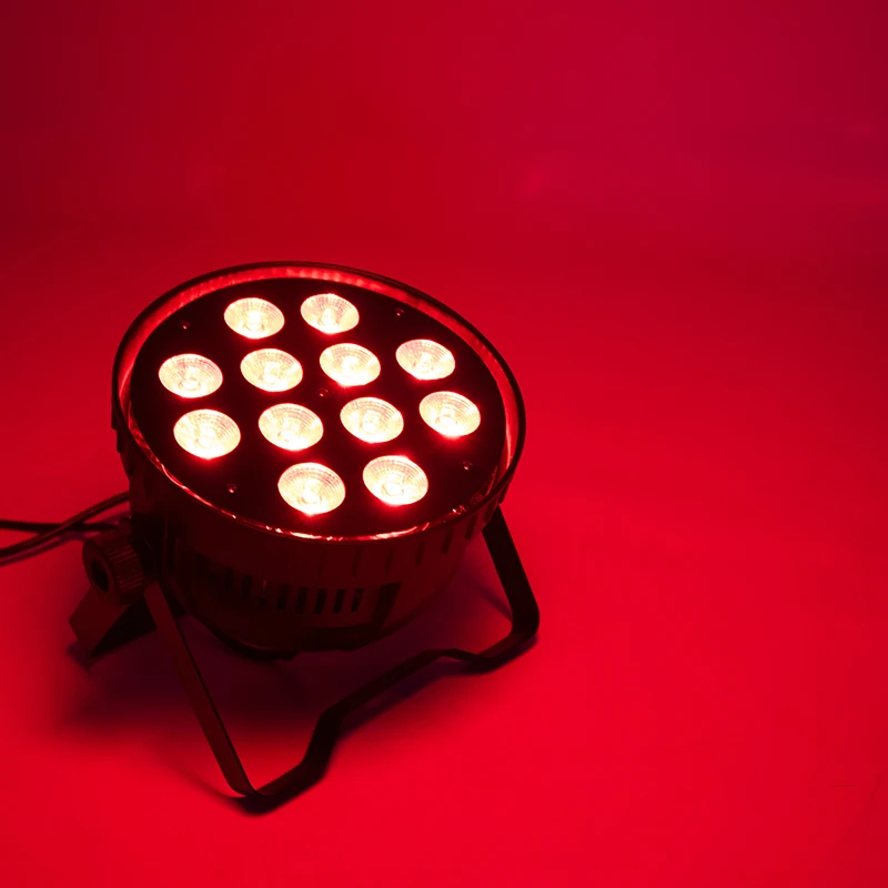Алюминиевый Светодиодный прожектор 12x18 Вт RGBWA+ UV 6в1 Светодиодный прожектор 12x12 Вт Светодиодный прожектор DJ проектор Освещение сцены освещение SHEHDS