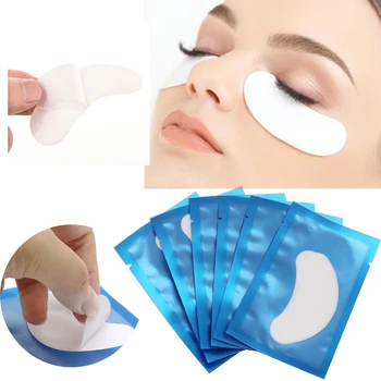 

50pair/lot Paper Patches Eyelash Under Eye Pads Lash Eyelash Extension Paper Patches Application Eye Tips Sticker Make Up Tools